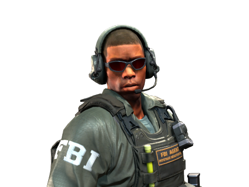 Markus Delrow | FBI HRT — изображение скина CS2, редкость Exceptional