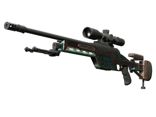 SSG 08 | Azure Glyph — скин CS2