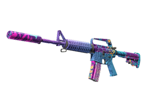 Souvenir M4A1-S | Party Animal (Factory New) — изображение скина CS2, редкость Classified