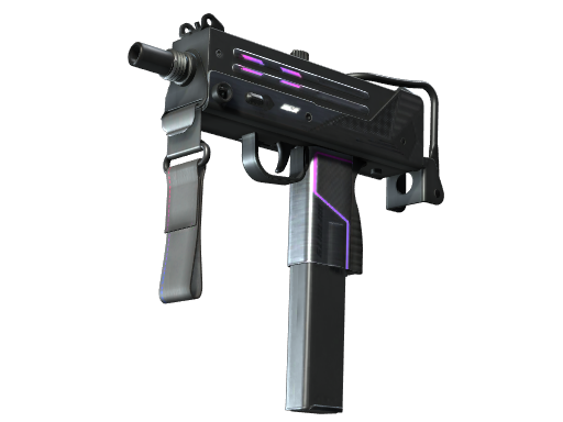 MAC-10 | Light Box (Well-Worn) — изображение скина CS2, редкость Mil-Spec Grade
