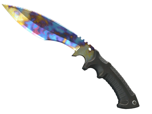 ★ StatTrak™ Kukri Knife | Case Hardened (Battle-Scarred) — CS2 skin image