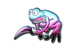 Sticker | Doppler Poison Frog (Foil) — CS2 skin image, Exotic rarity