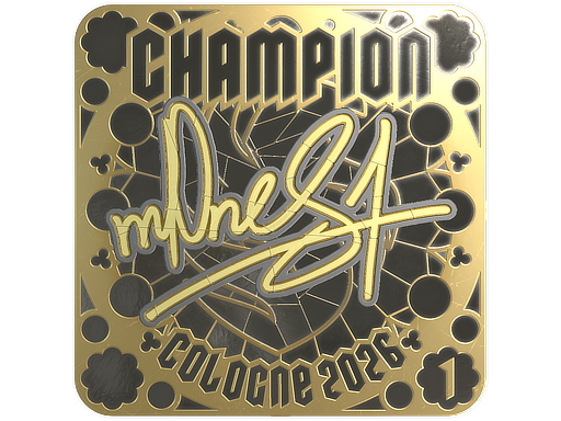 Sticker | m0NESY (Gold, Ranked) | Cologne 2026 — CS2 skin image, Extraordinary rarity