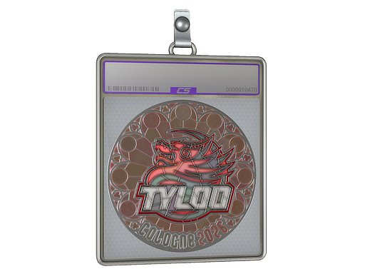 Sticker Slab | TYLOO (Foil) | Cologne 2026 — CS2 skin image, Remarkable rarity