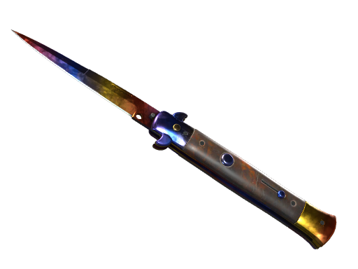 ★ StatTrak™ Stiletto Knife | Marble Fade — CS2 skin,  rarity