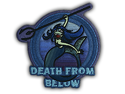 Patch | Death From Below — CS2 skin image, Remarkable rarity