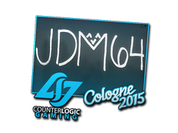 Sticker | jdm64 | Cologne 2015 — CS2 skin image, High Grade rarity