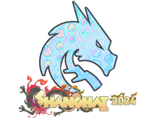 Sticker | Team Spirit (Holo) | Shanghai 2024 — CS2 skin image, Exotic rarity