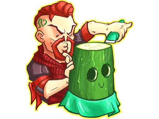 Sticker | Fresh Cut — CS2 skin image, High Grade rarity