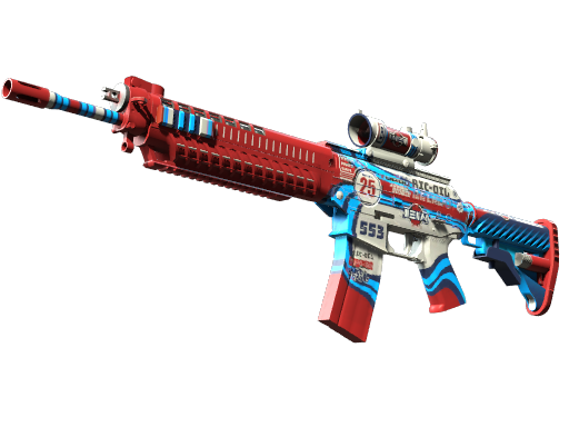 SG 553 | Integrale — скин CS2, редкость Classified