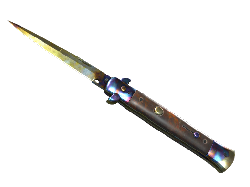 ★ StatTrak™ Stiletto Knife | Case Hardened (Field-Tested) — CS2 skin image