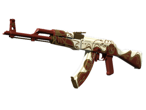 Souvenir AK-47 | Nouveau Rouge (Field-Tested) — изображение скина CS2, редкость Classified