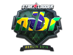 Sticker | MIBR (Foil) | Berlin 2019 — CS2 skin image, Exotic rarity