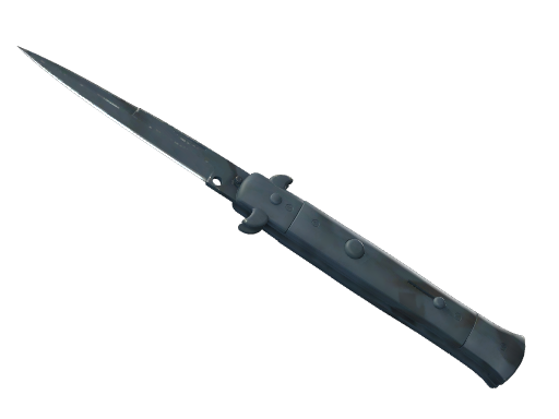 ★ StatTrak™ Stiletto Knife | Night Stripe (Battle-Scarred) — CS2 skin image