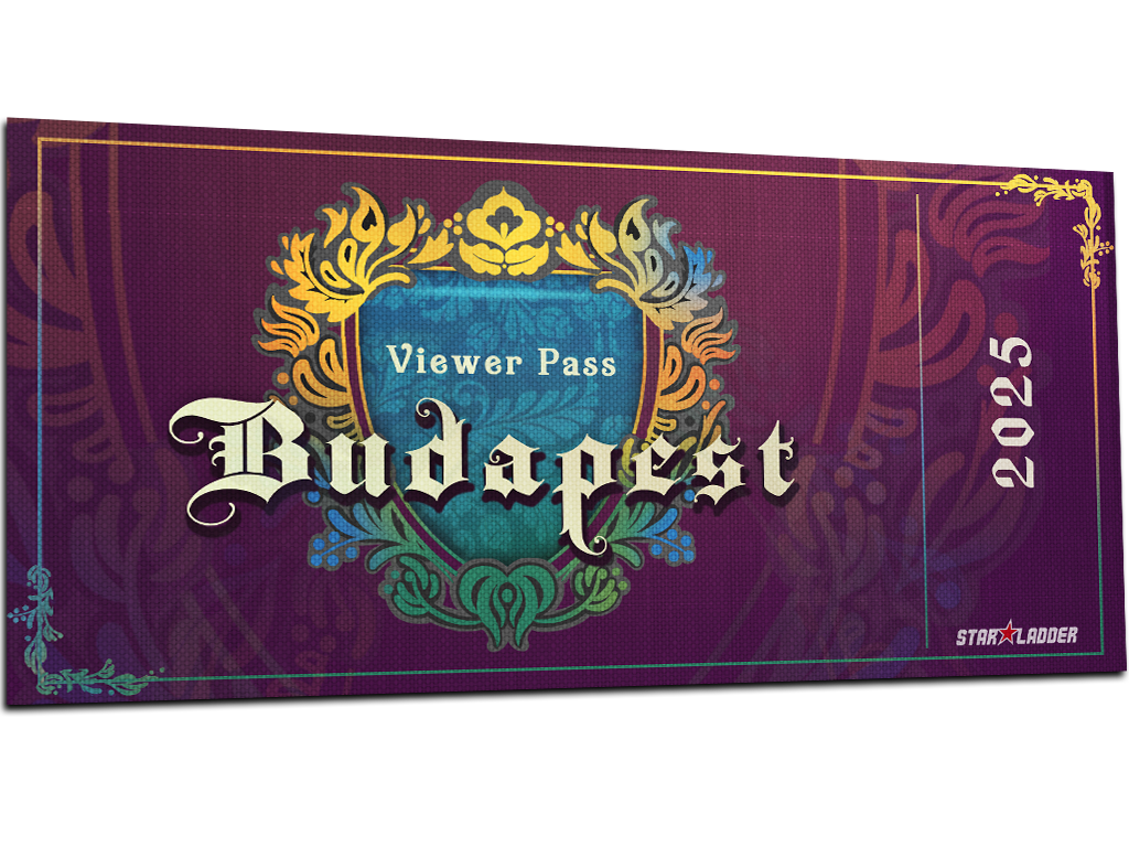 Budapest 2025 Viewer Pass — CS2 skin image, Base Grade rarity