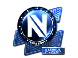 Sticker | Team EnVyUs (Foil) | Atlanta 2017 — CS2 skin image, Exotic rarity