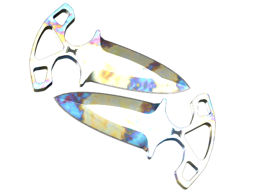 ★ Shadow Daggers | Case Hardened — скин CS2, редкость Covert