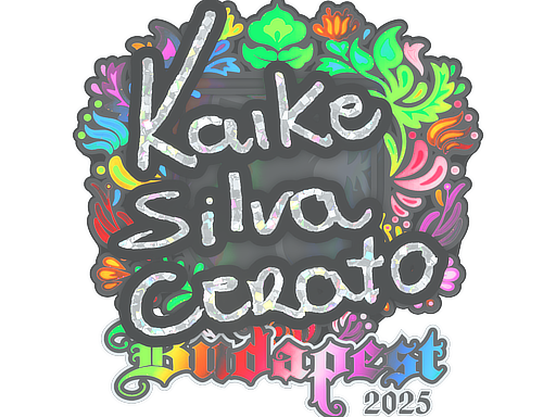 Sticker | KSCERATO (Holo) | Budapest 2025 — CS2 skin image, Exotic rarity