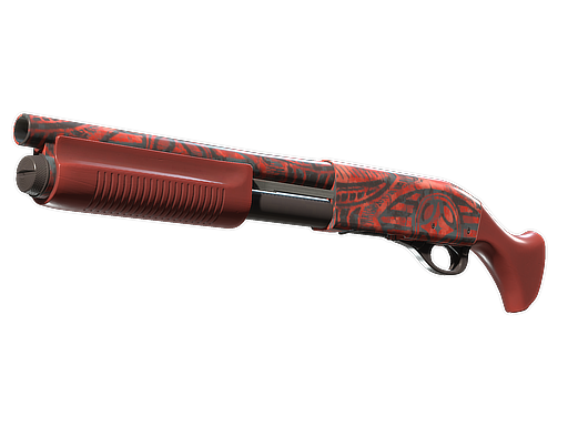 Sawed-Off | Crimson Batik — скин CS2, редкость Consumer Grade