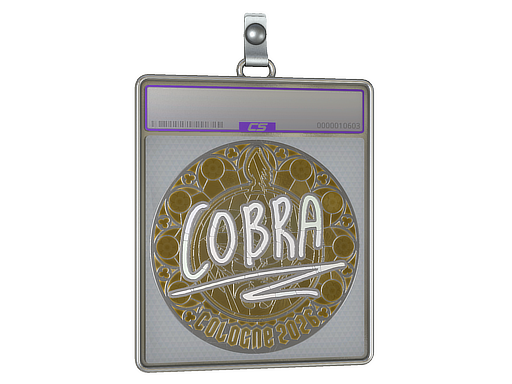 Sticker Slab | cobra (Foil) | Cologne 2026 — CS2 skin image, Remarkable rarity