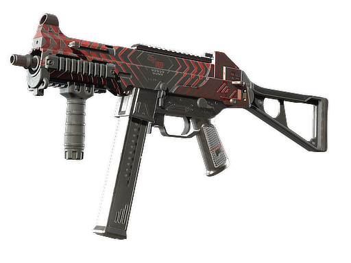 UMP-45 | Fragment (Well-Worn) — изображение скина CS2, редкость Mil-Spec Grade