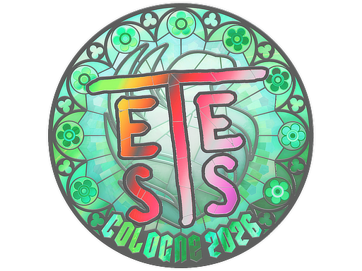 Sticker | TeSeS (Holo) | Cologne 2026 — CS2 skin image, Exotic rarity