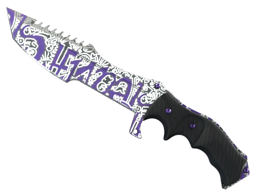★ StatTrak™ Huntsman Knife | Freehand (Well-Worn) — CS2 skin image