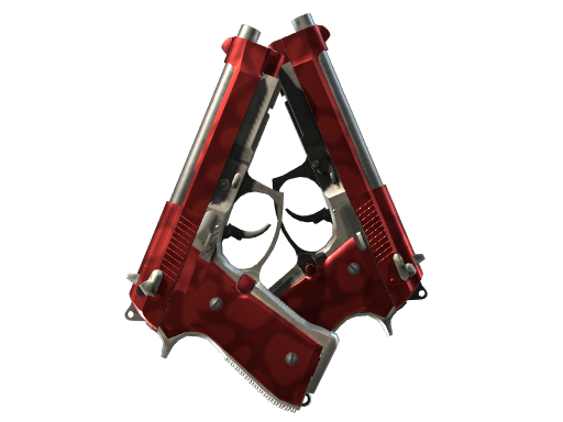 Dual Berettas | Hemoglobin — скин CS2, редкость Restricted