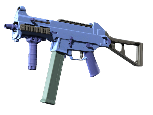 UMP-45 | Indigo (Field-Tested) — изображение скина CS2, редкость Consumer Grade