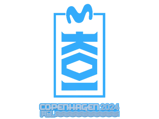 Sticker | KOI | Copenhagen 2024 — CS2 skin image, High Grade rarity