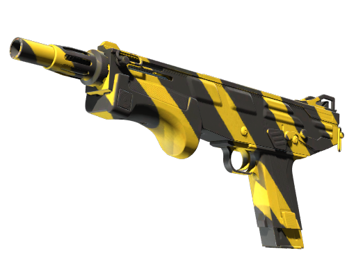 MAG-7 | Hazard (Well-Worn) — изображение скина CS2, редкость Mil-Spec Grade