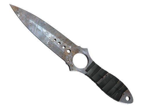 ★ StatTrak™ Skeleton Knife | Rust Coat (Well-Worn) — CS2 skin image