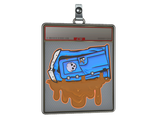 Sticker Slab | Poo Cocktail Supreme (Lenticular) — CS2 skin image, Extraordinary rarity
