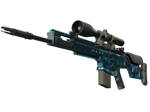 SCAR-20 | Grotto — скин CS2, редкость Mil-Spec Grade