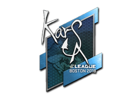 Sticker | Karsa | Boston 2018 — CS2 skin image, High Grade rarity