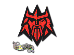 Sticker | forZe eSports (Glitter) | Paris 2023 — CS2 skin image, Remarkable rarity