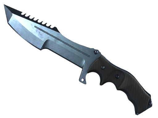★ Huntsman Knife | Blue Steel (Factory New) — изображение скина CS2, редкость Covert