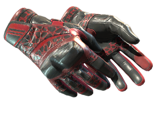 ★ Moto Gloves | Blood Pressure (Factory New) — изображение скина CS2, редкость Extraordinary