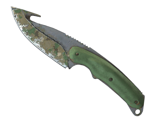 ★ StatTrak™ Gut Knife | Forest DDPAT (Minimal Wear) — CS2 skin image