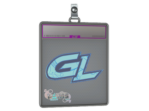 Sticker Slab | GamerLegion (Holo) | Paris 2023 — CS2 skin image, Exotic rarity