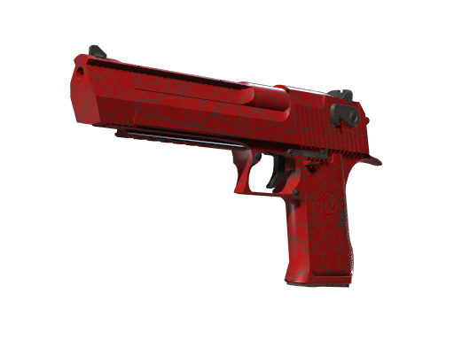 Desert Eagle | Crimson Web (Well-Worn) — изображение скина CS2, редкость Restricted