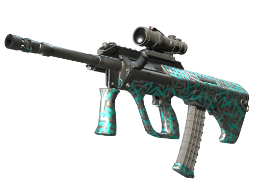 AUG | Ricochet — скин CS2, редкость Mil-Spec Grade