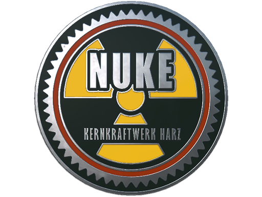 Nuke Pin — CS2 skin image, High Grade rarity