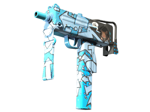 MAC-10 | Pipsqueak (Field-Tested) — изображение скина CS2, редкость Mil-Spec Grade