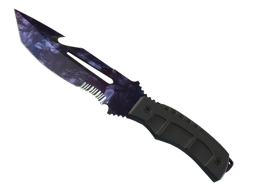 ★ Survival Knife | Doppler Black Pearl — CS2 skin, Covert rarity