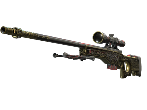 AWP | The Prince (Well-Worn) — изображение скина CS2, редкость Covert