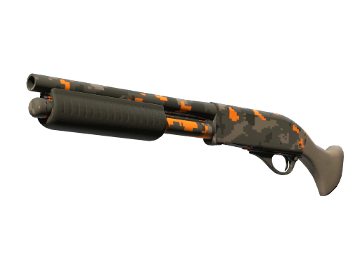 Sawed-Off | Orange DDPAT — скин CS2, редкость Restricted