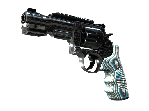 StatTrak™ R8 Revolver | Grip (Factory New) — изображение скина CS2, редкость Mil-Spec Grade