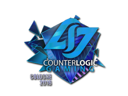 Sticker | Counter Logic Gaming (Holo) | Cologne 2016 — CS2 skin image, Remarkable rarity