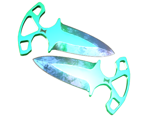 ★ StatTrak™ Shadow Daggers | Gamma Doppler (Factory New) — CS2 skin image